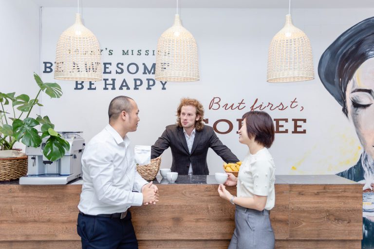 Không gian mở, sáng tạo của văn phòng Apec Group