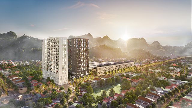 Apec Diamond Park – Tổ hợp căn hộ khách sạn, shophouse 5 sao đầu tiên tại Lạng Sơn