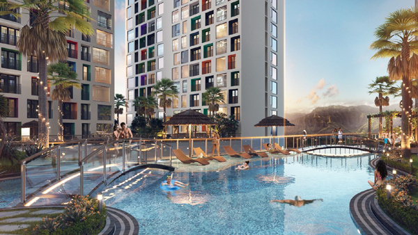 Hệ thống tiện ích hoàn chỉnh của toàn khu.